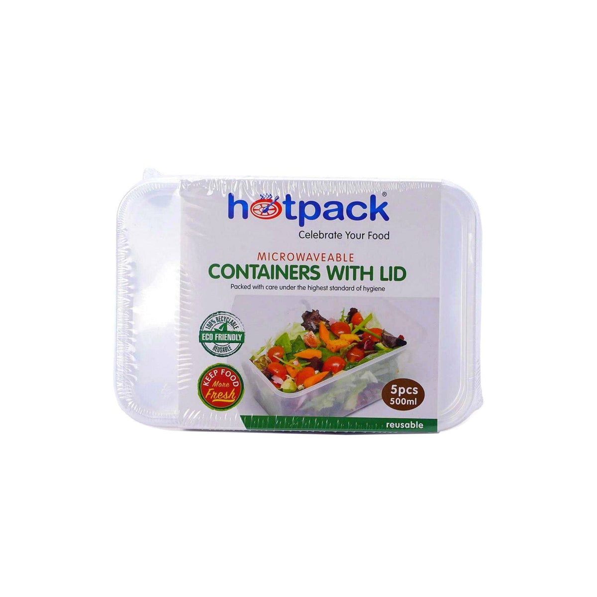 500 Ml Microwave Food Container With Lid