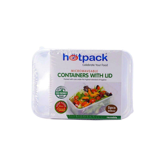 500 Ml Microwave Food Container With Lid