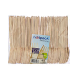 2000 Pieces Disposable Wooden Fork