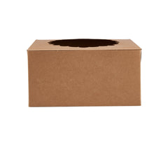 Kraft Cake Box Round With Window - Hotpack Oman