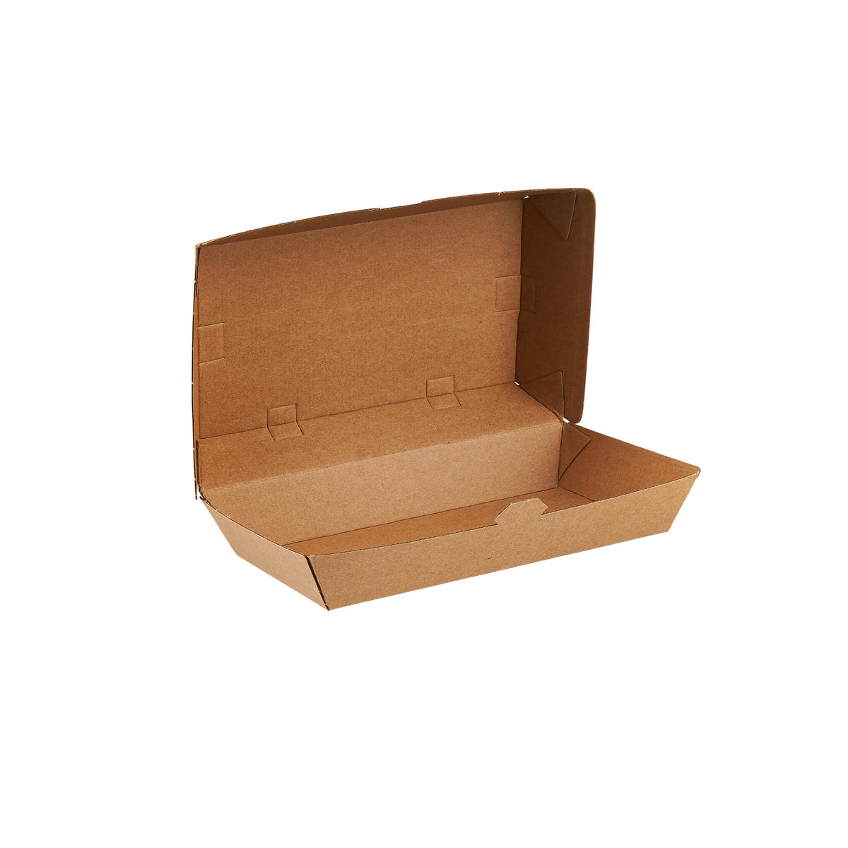 Kraft Flute double Burger Box - Hotpack Oman