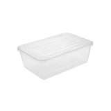 Clear Rectangle Microwavable takeaway Container 1500ml - Hotpack Oman