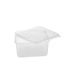Clear Rectangle Microwavable takeaway disposable packaging Container 2000ml - Hotpack Oman