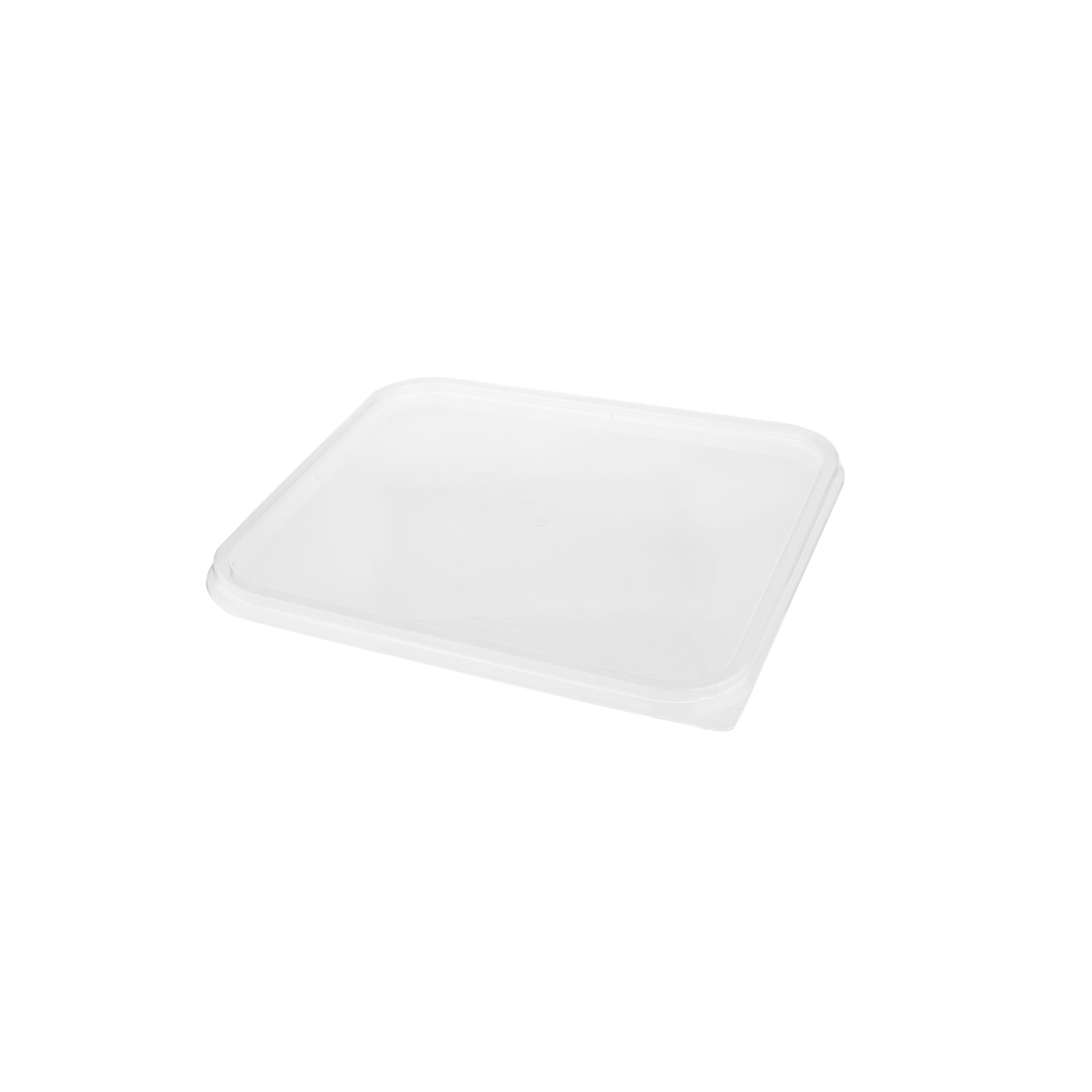 Clear Rectangle Microwavable takeaway plastic packaging Container lid 2000ml - Hotpack Oman