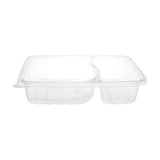 Microwave 2 Compartment Container With Lid