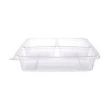 Microwave 3 Compartment Container With Lid