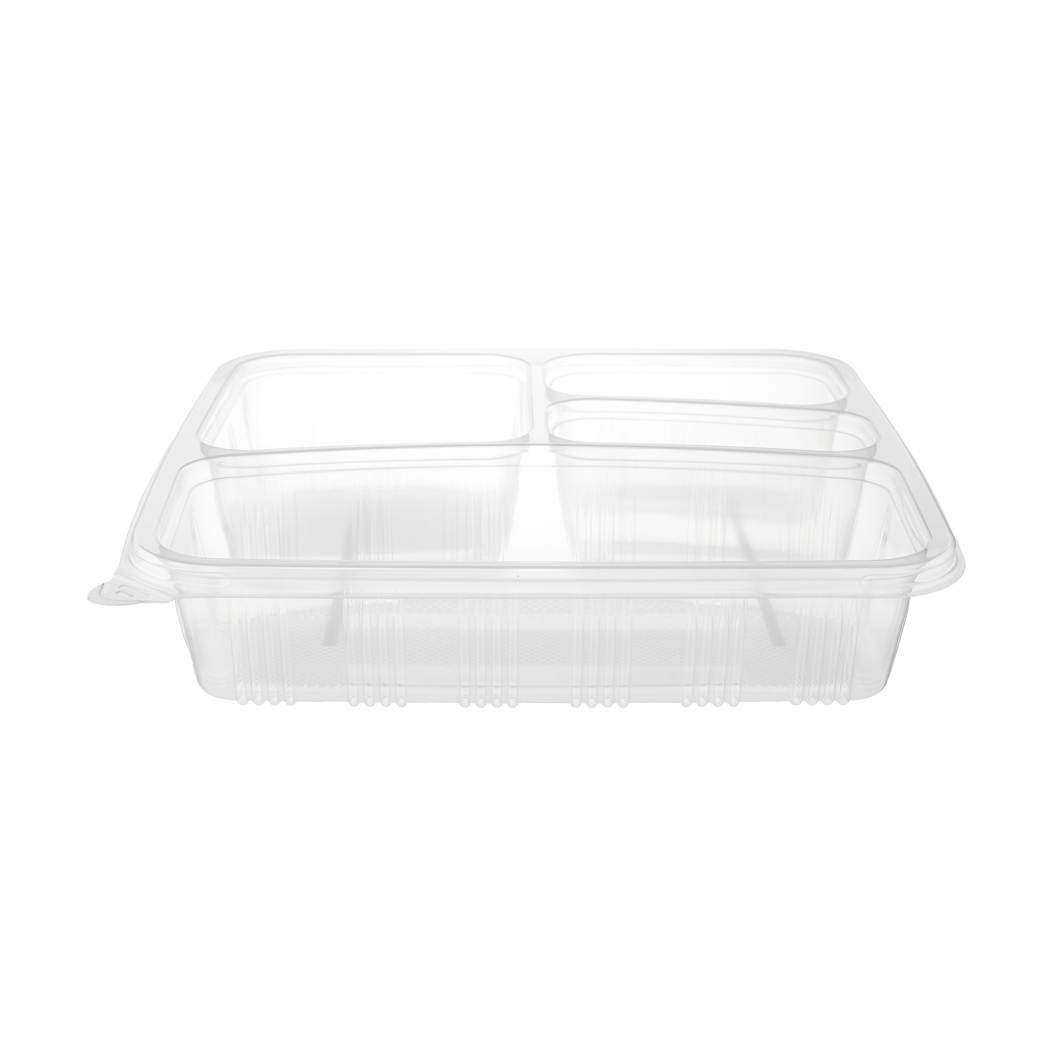Microwave 4 Compartment Container With Lid