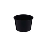 Black Round Microwavable Container 525ml - Hotpack Oman