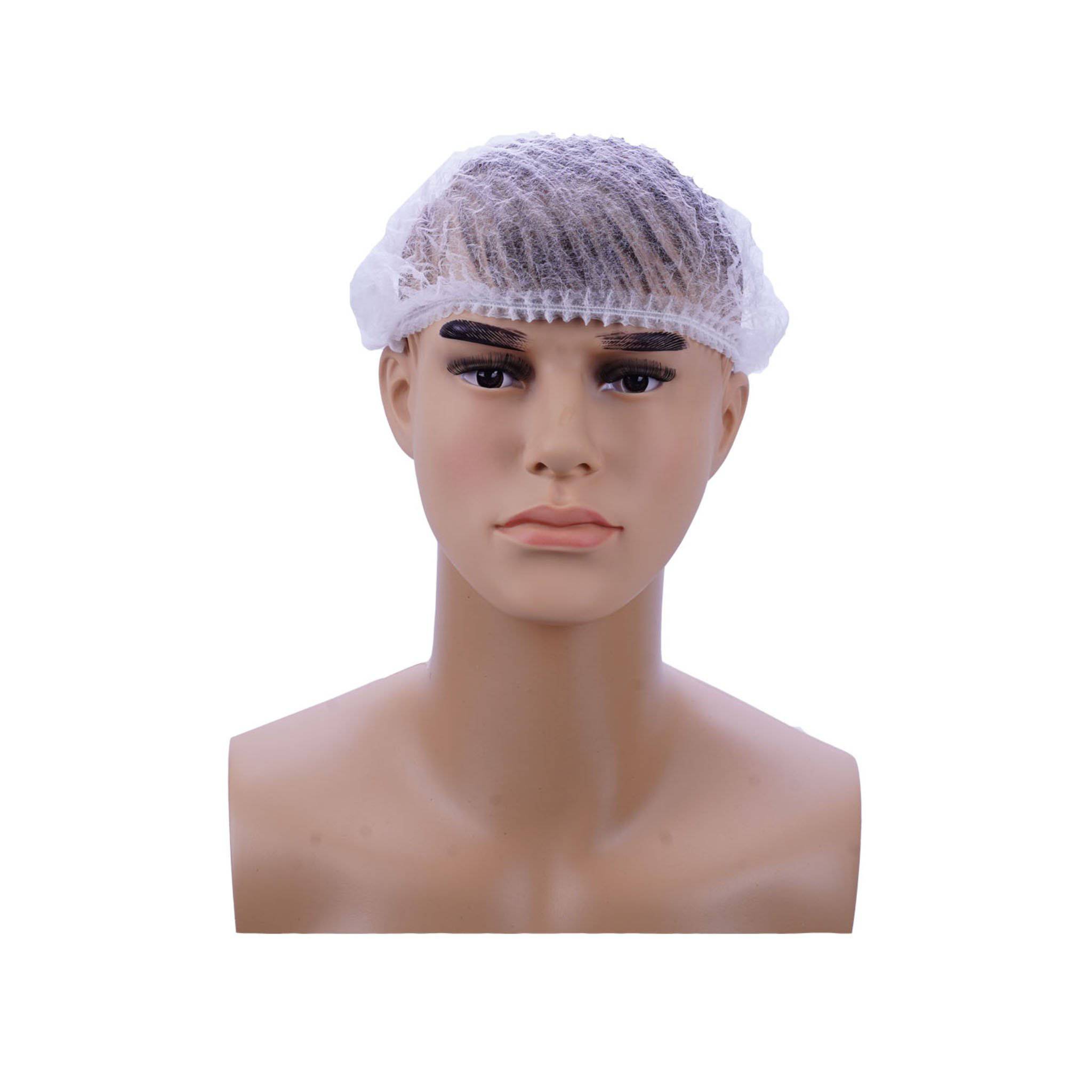 Hair Net (Bouffant) White Color 