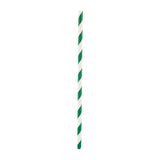 6 mm PAPER STRAW GREEN 5000 Pieces - Hotpack Oman