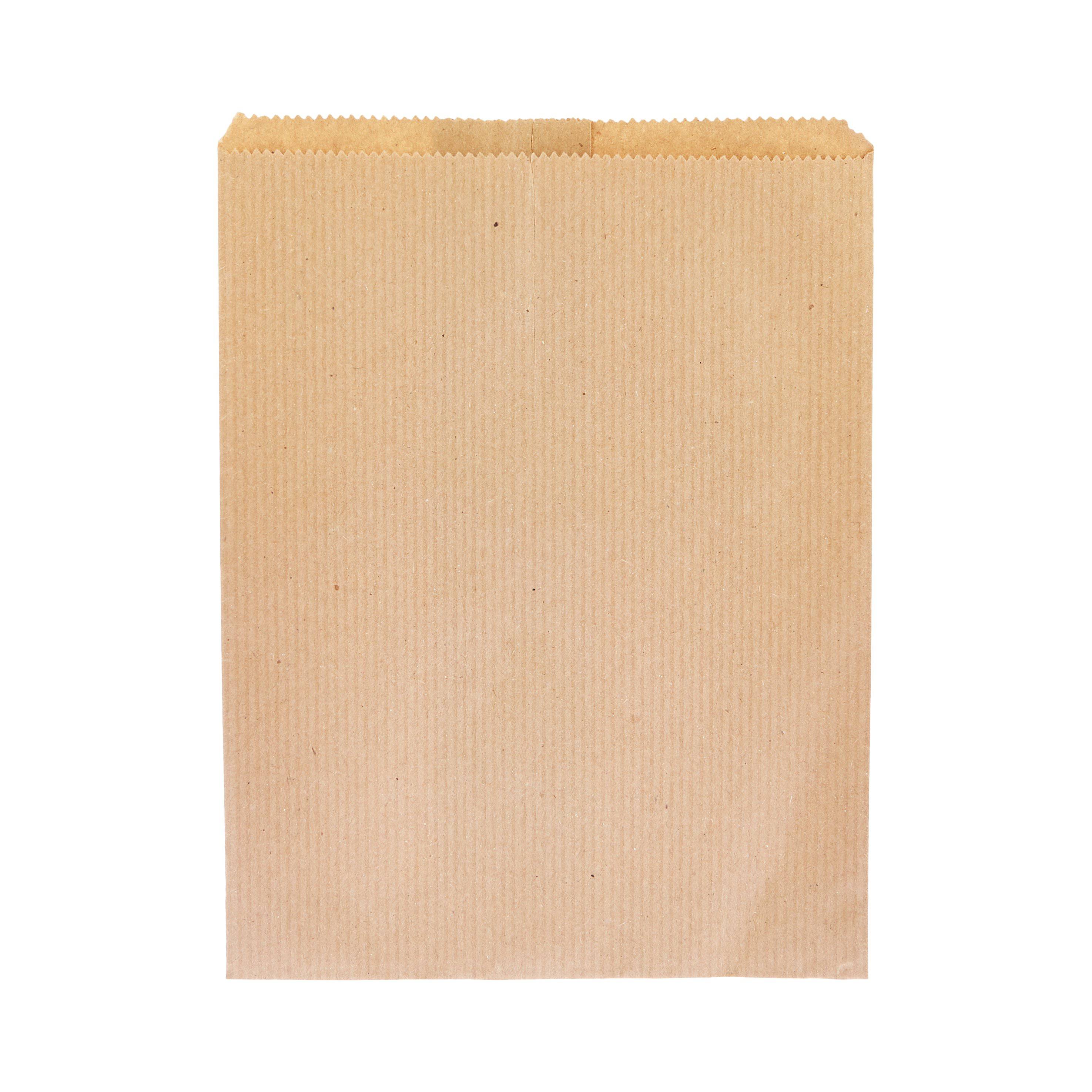 Flat Bottom Paper Bag 15x20 cm 1000 Pieces - Hotpack Oman