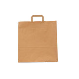 Kraft Brown Paper Bag Flat Handle 38x14x40 cm