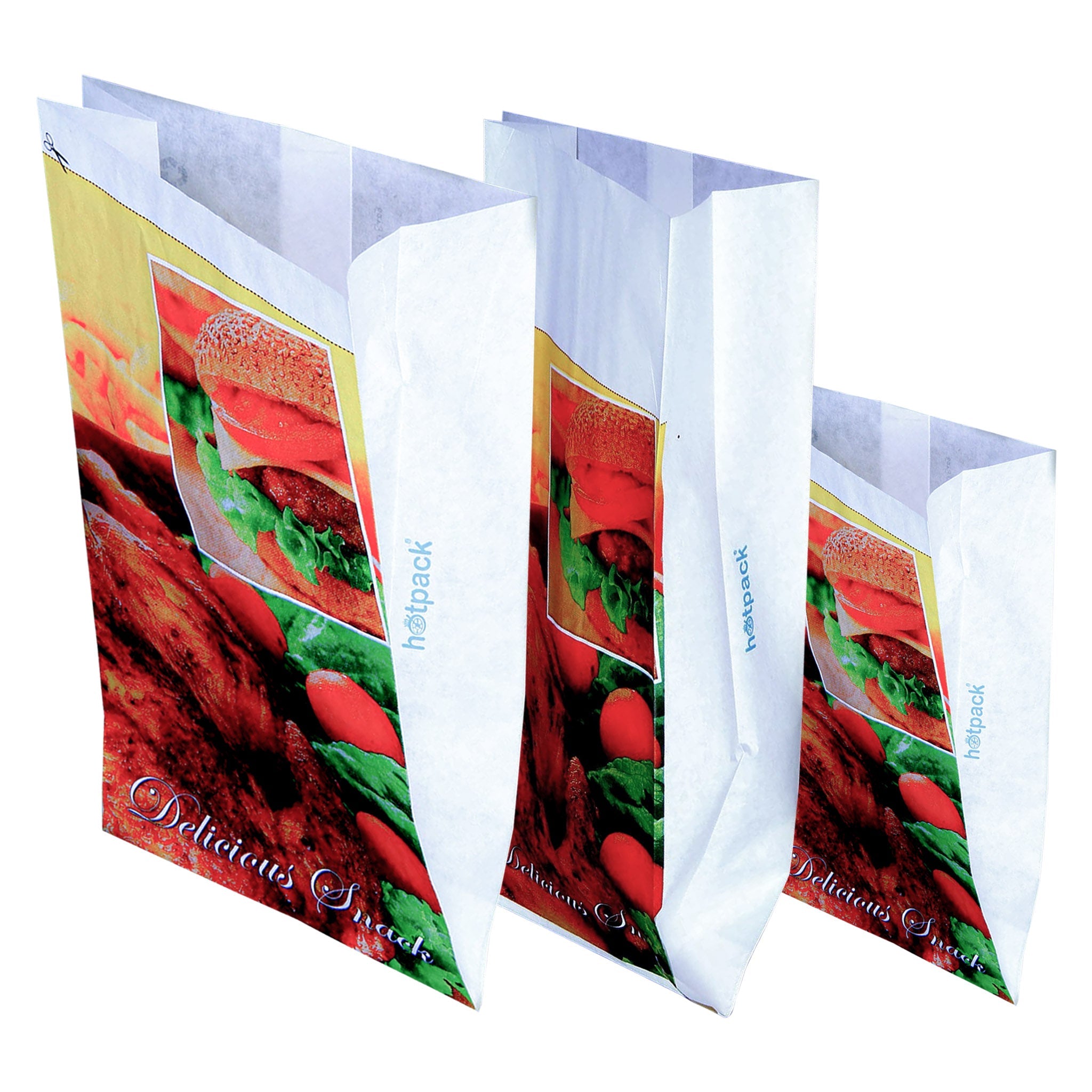 PE Coated Chicken Paper Bag 500 Pieces - Hotpack Oman