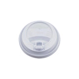 8 Oz White Lids for Paper Cups - Hotpack Oman