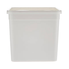 White Plastic 4 Litre Pail 100 Pieces - Hotpack Oman