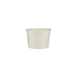 1000 Pieces 250 ml White Paper Soup Bowl - Hotpack Oman