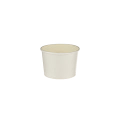 Paper Soup Bowl White