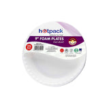 Foam Plates 9 Inch - Hotpack Global