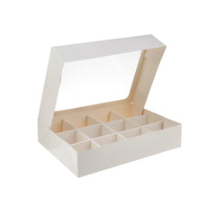 100 Pieces Sweet Box With Window