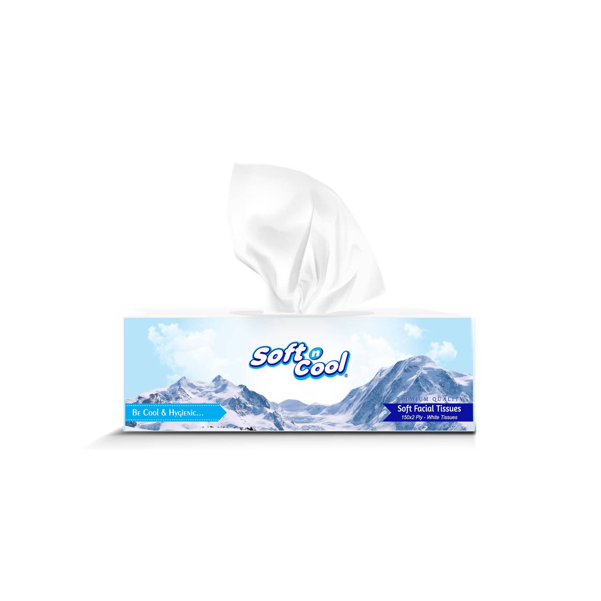 Soft N Cool Facial Tissue 2 Ply Wholesale Offer Pack