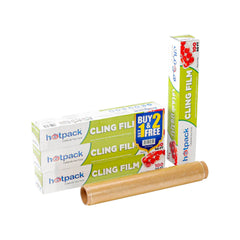 Cling Film 100 Sqft 2+1 FREE 1 Piece - Hotpack Oman