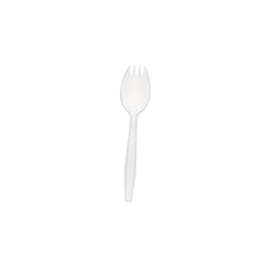 Hotpack | Plastic White Spork | 2000 Pieces - Hotpack Oman