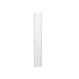 8mm Clear Straight Straw Wrapped  Hotpack Global