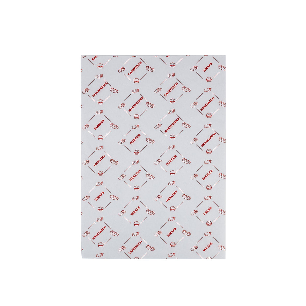 Printed Sandwich Paper