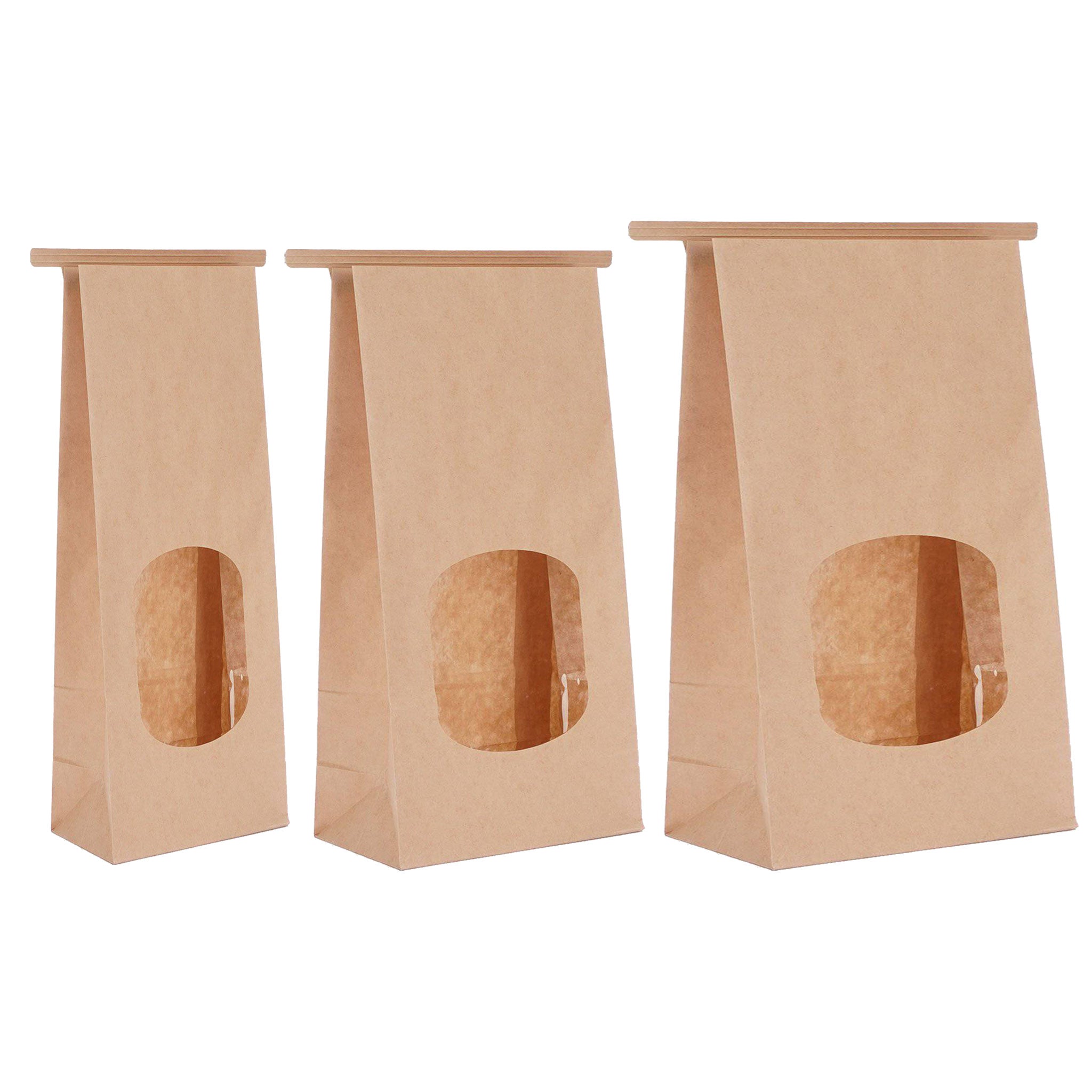 Tin-Tie Bag With Window 500 Pieces - Hotpack Global